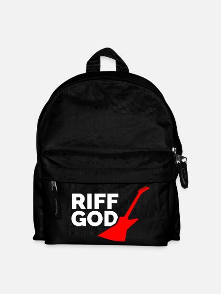 Riff God - Kinder Rucksack - Schwarz