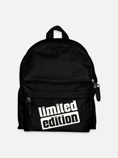 Limited Edition - Kinder Rucksack - Schwarz