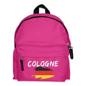Cologne Deutschland Köln - Kinder Rucksack - Fuchsia - Vorne