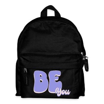 Sei einfach DU - Kinder Rucksack - Schwarz - Vorne