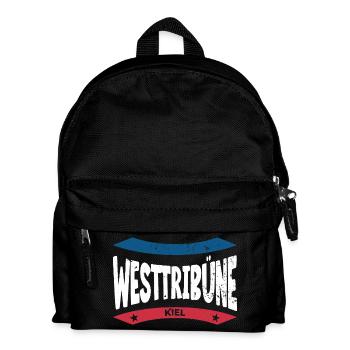 Kiel Stadium West Stand Hoodie, Shirt, Bag - Kids' Backpack - black - Front