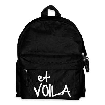 ET VOILA - Kids' Backpack - black - Front