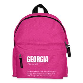 Georgia Charme Business Dynamics - Kids' Backpack - fuchsia - Front