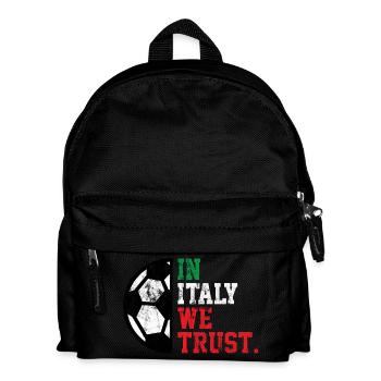 In Italia we trust - Kids' Backpack - black - Front