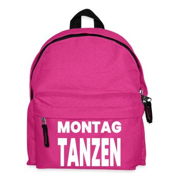 Tanzen - Kinder Rucksack - Fuchsia - Vorne