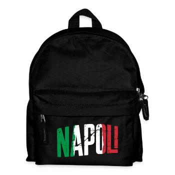 Napoli Italy Naples - Kids' Backpack - black - Front