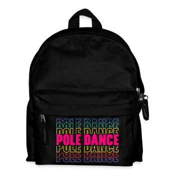 Pole Dance Danse Fitness - Sac à dos Enfant - noir - Devant