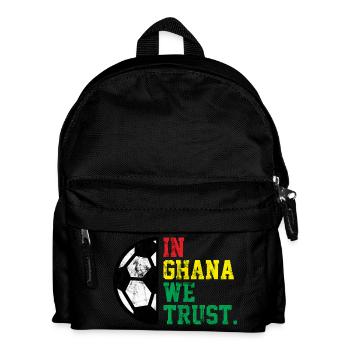 In Ghana we trust - Kids' Backpack - black - Front