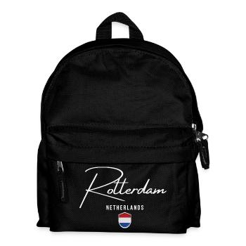 Rotterdam Netherlands, elegant design Rotterdam - Kids' Backpack - black - Front