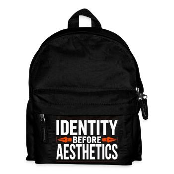 Logo Designer Identity Before Branding Specialist - Kids' Backpack - black - Front
