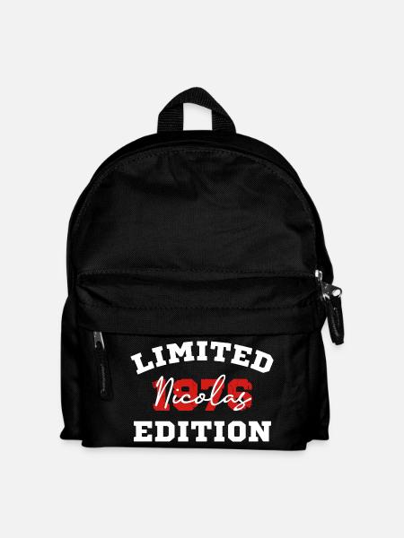 Limited Edition Nicolas - Kids' Backpack - black