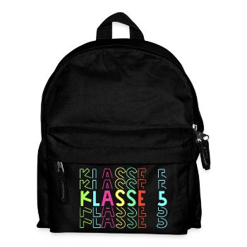 Grade 5 neon - Kids' Backpack - black - Front