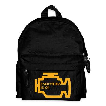 Voyant de vérification moteur - Sac à dos Enfant - noir - Devant