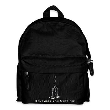 Denk daran, du musst sterben - Kinder Rucksack - Schwarz - Vorne