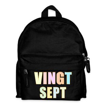 27e anniversaire - Vingt-Sept - Sac à dos Enfant - noir - Devant