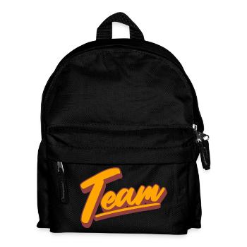 Team - Kids' Backpack - black - Front