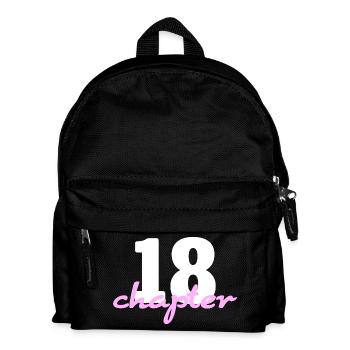 Chapter 18 - 18th Birthday Poster & Design - Kids' Backpack - black - Front