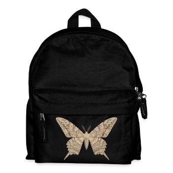 White Witch Moth Thysania agrippina Cartoon Style - Kids' Backpack - black - Front