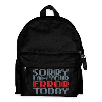 Error - Kids' Backpack - black - Front