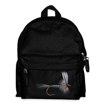 Blue Dun Streamer - Kinder Rucksack - Schwarz - Vorne