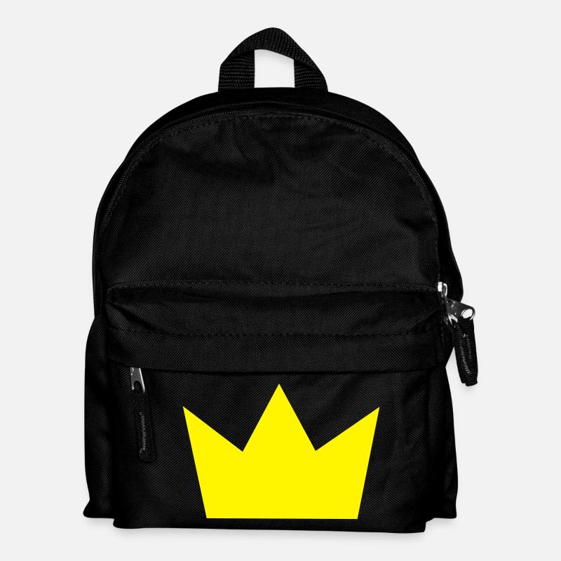 Krone - Kinder Rucksack - Schwarz