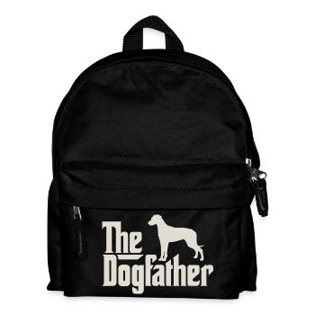 The Dogfather - Rhodesian Ridgeback - Kids' Backpack - black - Front