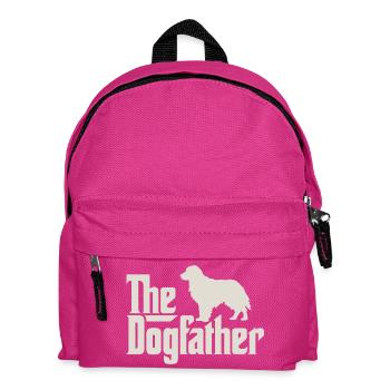 Le Dogfather - Golden Retriever du Labrador - Sac à dos Enfant - fuchsia - Devant