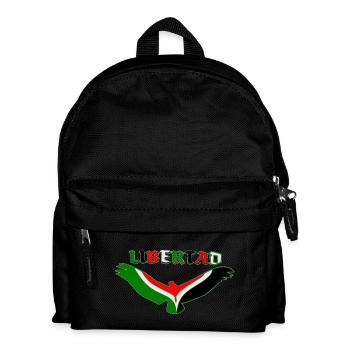 Adler von Palästina. - Kinder Rucksack - Schwarz - Vorne