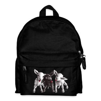 cheeky sheep - Kids' Backpack - black - Front