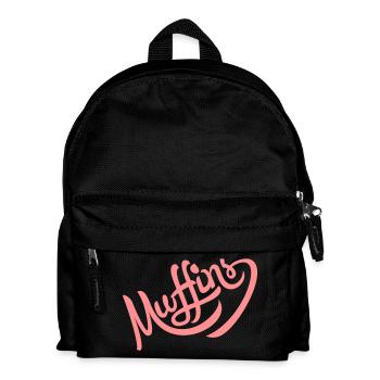 muffin - Kids' Backpack - black - Front