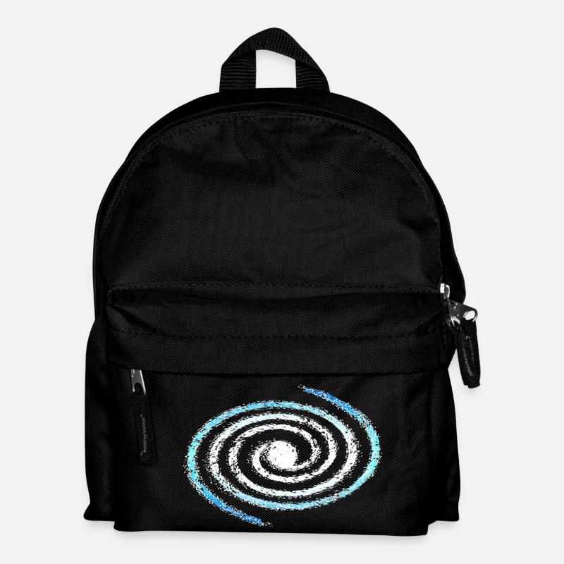 Spiral galaxy, universe, cosmos, milky way - Kinder Rucksack - Schwarz