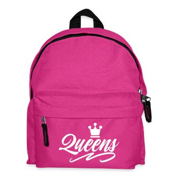Queens - Kids' Backpack - fuchsia - Front