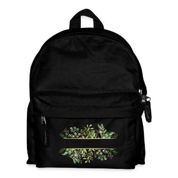Leaf frame - Kinder Rucksack - Schwarz - Vorne