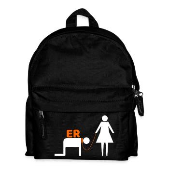 Hen night - Kids' Backpack - black - Front