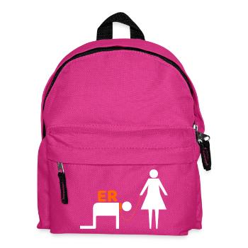 Hen night - Kids' Backpack - fuchsia - Front