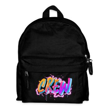 crew - Kids' Backpack - black - Front
