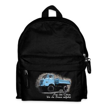 W50 - From the East - Where the Sun Rises - Kids' Backpack - black - Front
