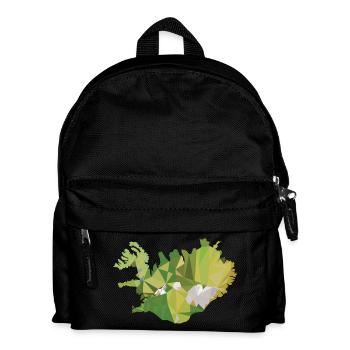 Iceland Holiday Roadtrip Ring Road Glacier - Kids' Backpack - black - Front