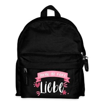 Tango ist meine Liebe! Tänzerin tanzen Geschenk - Kinder Rucksack - Schwarz - Vorne