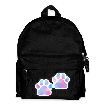 Galaxie des pattes de chien - Sac à dos Enfant - noir - Devant