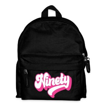 Ninety 90th Birthday Women Her 90 Years Old - Kids' Backpack - black - Front