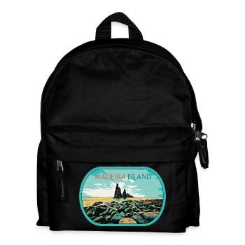 Ribeira da Janela, Insel Madeira, Portugal - Kinder Rucksack - Schwarz - Vorne