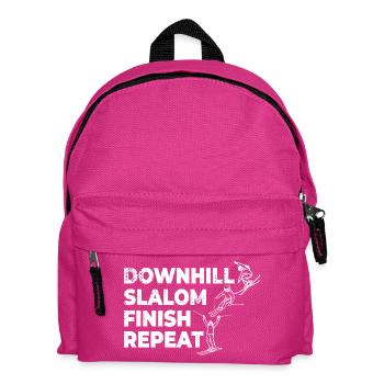 Ski alpin - Sac à dos Enfant - fuchsia - Devant