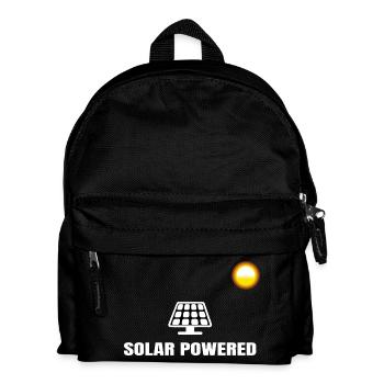 Énergie solaire - Sac à dos Enfant - noir - Devant