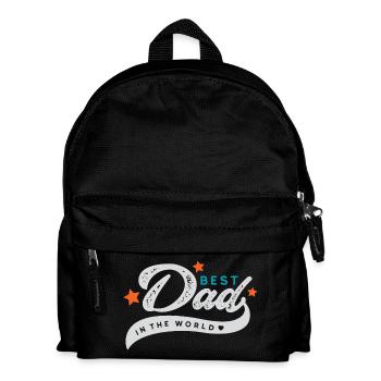 Meilleur papa du monde - Sac à dos Enfant - noir - Devant
