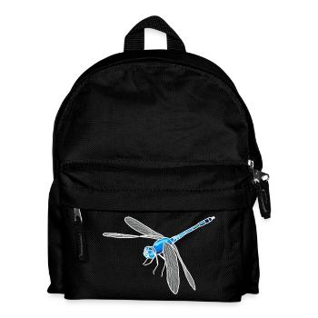 Libellule lineart - Sac à dos Enfant - noir - Devant