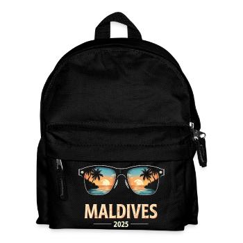 Sweet Maldives 2025 Vacay Mermaid Vacation Mom - Kids' Backpack - black - Front