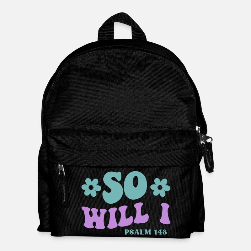 Psaume 148 - Sac à dos Enfant - noir