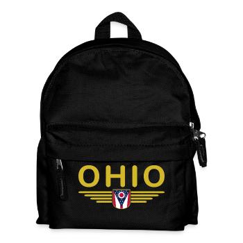 T-shirt de supporter de l'Ohio – Un incontournable pour les fans - Sac à dos Enfant - noir - Devant