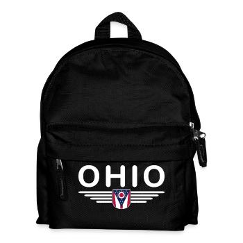T-shirt de supporter de l'Ohio – Un incontournable pour les fans - Sac à dos Enfant - noir - Devant
